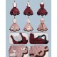 Iris De Nuit Puppy Hornor Guard Cape Cardigan Cutsew Blouse Jacket Salopette and JSKs(Reservation/2 Colours/Full Payment Without Shipping)